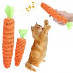 Wholesale Dog Rope Toys Cat Chew Toys Teeth Cleaning Safe Braided Rabbit Toys Healthy Gift