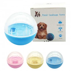 Treat Ball Interactive Food Dispensing Dog Toy Interactive Puzzle Food Dispensing Ball tumbler toy Dog cat toy ball