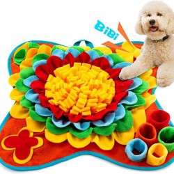 Pet Dog Snuffle Mat for Large Dogs Pet Feeding cat Sniffing Mat Nosework Training Puzzle Toys