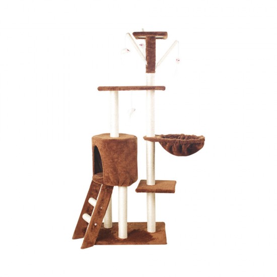 Cat Climbing Frame cat Bed Tree Integrated Frame Big Special Sisal toy Jumping Platform cat Supplies