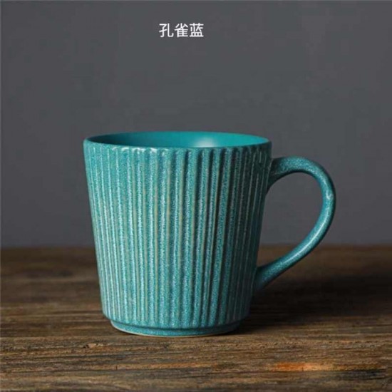 400ml Ceramic Coffee Cup Porcelain Personal Single Pottery Tea Cups Japanese Style Drinkware Wine Mug Water Mugs Wholesale