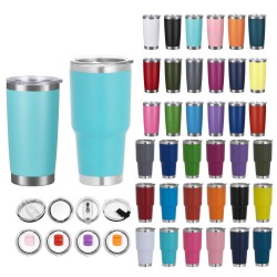 2025 top sell 30 oz stainless steel vacuum insulated tumbler sus304 metal travel mug 20oz double wall tumbler