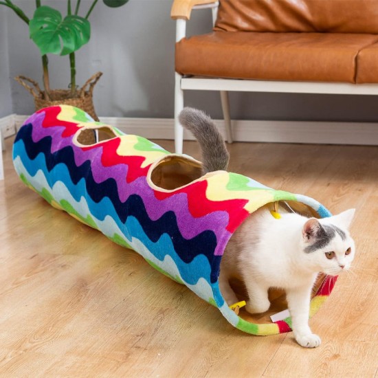 New Fashion Designed Pet cat Accessories Pet cat Plush Fabric toy cat Escape House