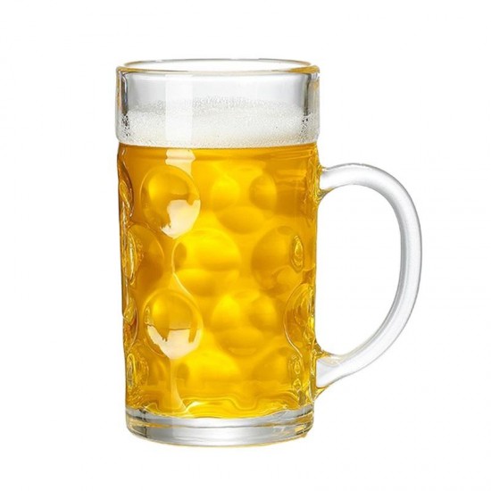 500 ml Beer Glass Mugs With Handle 16oz Large Cups 500ml Pub Drinking Mugs