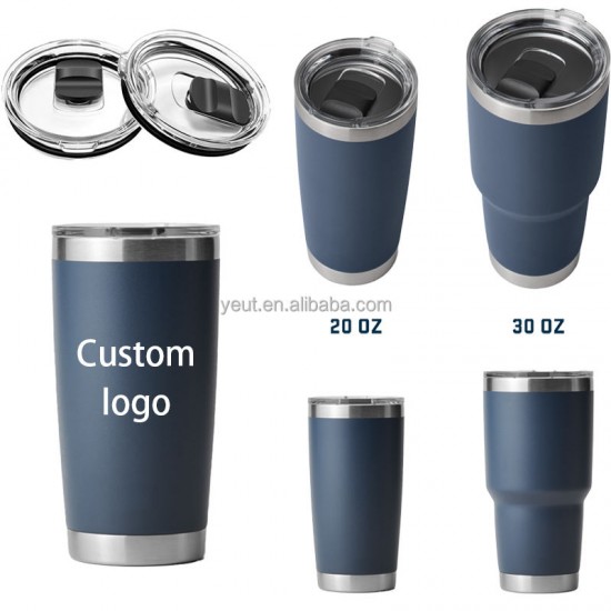 Customized Business Gifts 30 Oz Stainless Steel Vacuum Insulated Thermal cup With Straw Coffee Mug 20oz tumbler Vasos Termicos