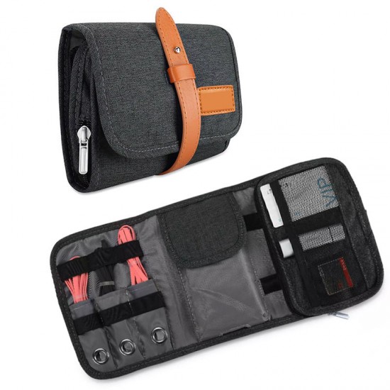 Universal Portable Travel Electronic Accessories Organizer Usb Cable Storage Case Gadget Carry Bag