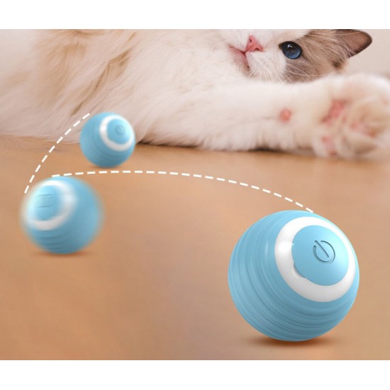 light up USB Automatic Dog Toys Ball Pet Smart Rolling Ball Gravity Jumping Ball Intelligent interactive cat Toy