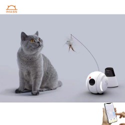 Interactive HD Camera Pet Toy for Dogs and Cats Automatic Silicone Rubber Pet Mate Robot Ball Funny Style Video Communication