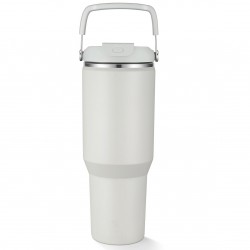 40 Oz Insulated Tumbler Coffee Mug Can Be Reused Aqua Flask Tumbler Stainless Steel Travel Vacuum Cup Vaso Tumbler With Handle