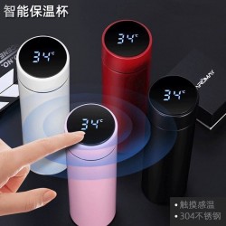 Wholesale 304 Stainless Steel Vacuum Cup Intelligent Temperature Display Creativity Business Bottle Temperature Control Mug