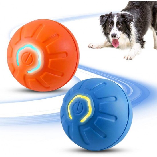 ZMaker 2025 New Automatic Moving Shaking Dog Toy Ball Interactive Rolling Dog Ball Toy Smart Moving Rolling Ball Toy