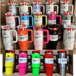 40oz tumbler Brand tumbler oz vacuum steel travel cup summer juice tumbler h2.0 festival gift mug