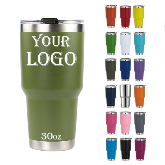 Wholesale 30oz Stainless Steel Coffee Mug Thermal Travel Cup Custom Mug With Logo